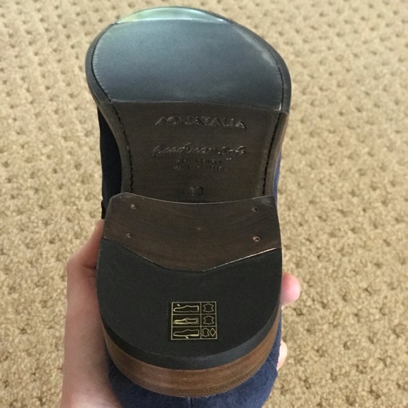 Aquatalia weatherproof falco mens dress shoe suede - Picture 4 of 5